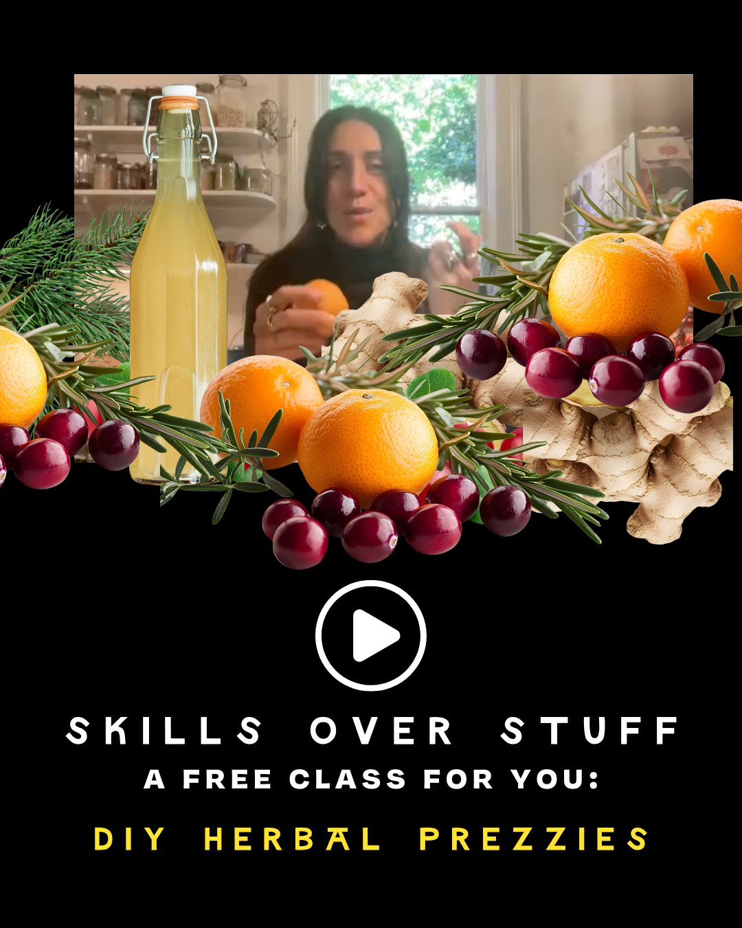 Cacao Gingersnap Cordial + Ginger Cranberry Mandrin Vinegar