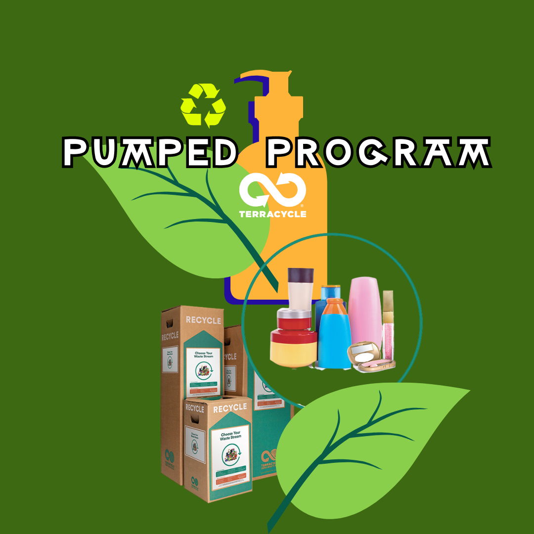 PUMPED Program with TerraCycle: Sustainable Packaging for Herbal Skincare